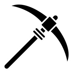 Pickaxe Glyph Icon