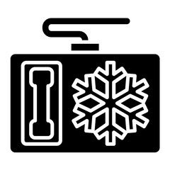 Cold Calling Glyph Icon