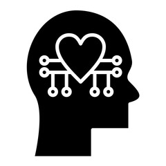 Soft Skills Glyph Icon