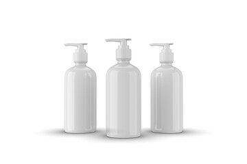 Triple of Pump Bottle