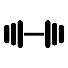 Obraz premium Adjustable Dumbbells Glyph Icon