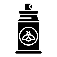 Tar And Insect Remover Glyph Icon