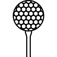 Golf logo editorial, on-screen png, svg.