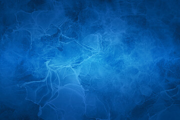 Cement wall background, dark blue gradient old wall pattern, blue abstract wall background, dark blue cement texture old wall pattern.