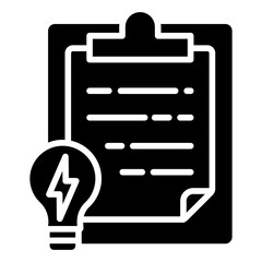 Obraz premium report icon