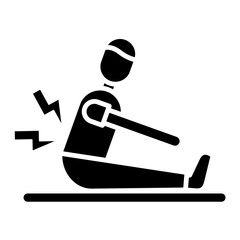 Chronic Pain Glyph Icon