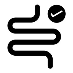 Healthy Guts Glyph Icon