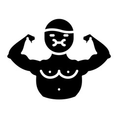 Unhealthy Fat Glyph Icon