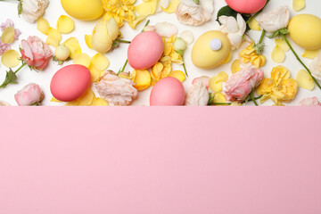 Concept of Easter, Easter holidays, space for text