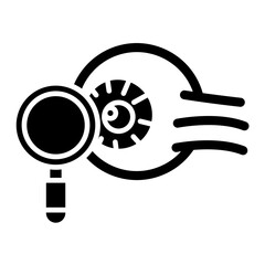Ophthalmology Glyph Icon