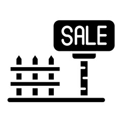 Yard Sale Glyph Icon