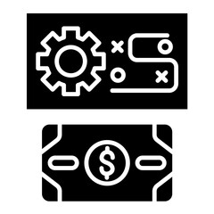 Business Plan Glyph Icon