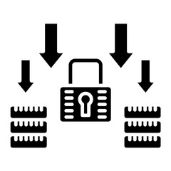 Fixed Expenses Glyph Icon