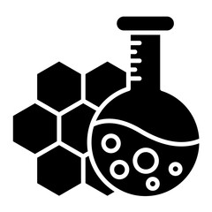 Creative Lab Glyph Icon