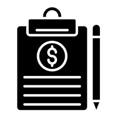 Accrual Basis Glyph Icon