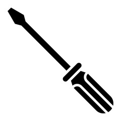 Screwdriver Glyph Icon