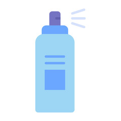 Spray Flat Multicolor Icon