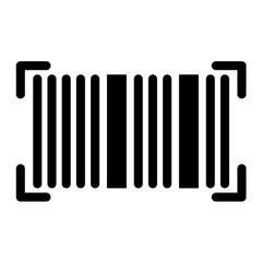 Barcode Glyph Icon