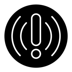 Alerts Glyph Icon