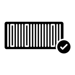 Tracking Code Glyph Icon