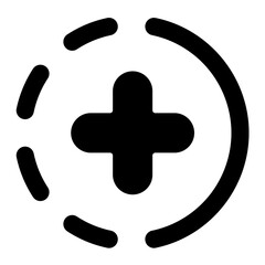 Obraz premium Stories Glyph Icon