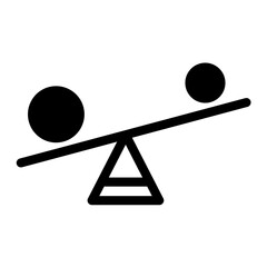 Balance Glyph Icon