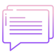 Obraz premium Chat icon