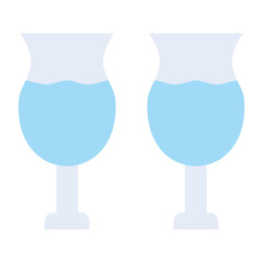 Summer Drink Flat Multicolor Icon