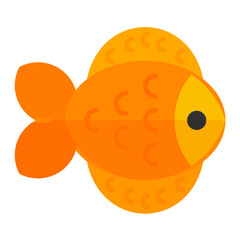 Fish Flat Multicolor Icon