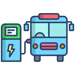 Electric Bus icon