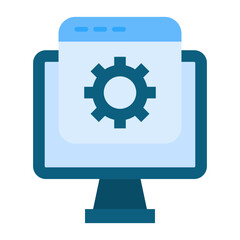 Develop Flat Multicolor Icon