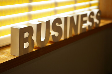 business　立体文字3