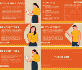 Orange and gray elements for infographics on the background. Template presentation. Use in presentations, flyers and flyers, company reports, marketing, advertising, annual reports