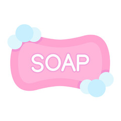 Soap Flat Multicolor Icon