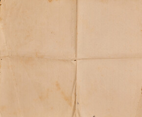 Fototapeta premium Old dirty paper sheet as background