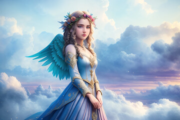 Beautiful young princess