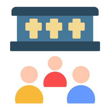 Cermon Flat Multicolor Icon