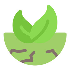 Sustainability Flat Multicolor Icon