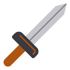 Swords Flat Multicolor Icon
