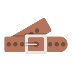 Belt Flat Multicolor Icon