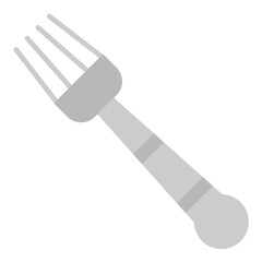 Fork Flat Multicolor Icon