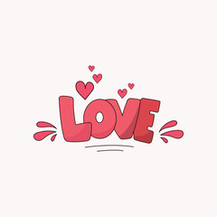 Love Hearts Vector Icons. Vector Heart Icon Concept White Isolated. Vector Style Suitable for Web Landing Page, Banner, Flyer, StickerFire Silhouette Symbol Vector Icon 