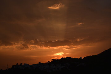 Fototapeta premium colours of sunset
