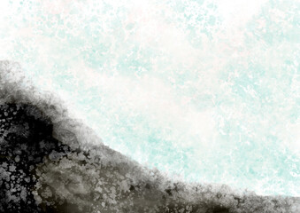 抽象的　水墨画　背景素材