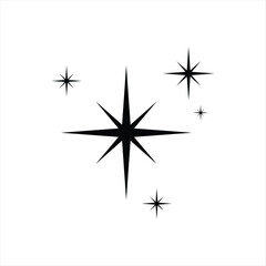 Fototapeta premium Bright Sparkling Star