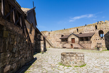 Obraz premium Inner city of Smederevo Fortress is a medieval fortified city in Smederevo, Serbia, which was temporary capital of Serbia in the Middle Ages