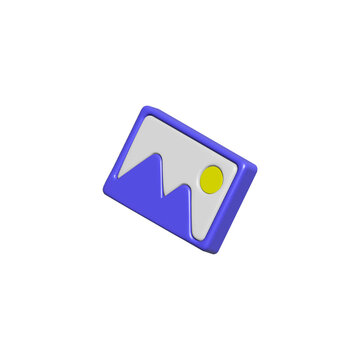 Image photo gallery 3d icon