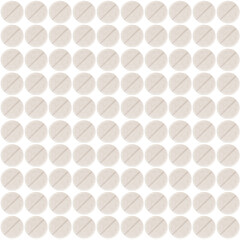 Pattern of herbal pills isolated. Layout for special offers as advertisement, web background or other ideas. Concept of medicine, pharmacy and healthcare.