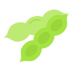 Peas Flat Multicolor Icon