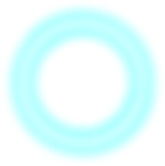 blue glowing ring circle illustration